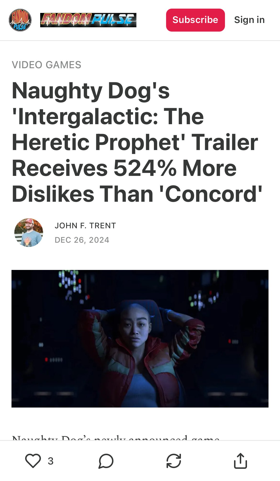 【海外の反応】新作「Intergalactic」に「2027年まで来ない」冷めた声