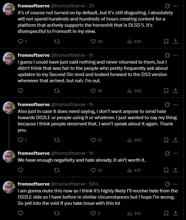 有名MOD職人がAI反発でDS2リマスター中止表明 海外の反応は賛否両論