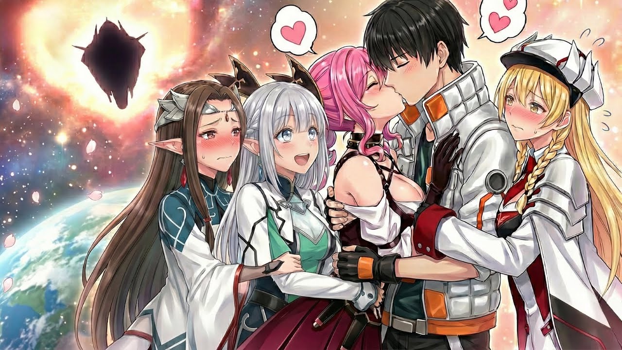 【海外の反応】宇宙船持ち異世界アニメ、ハーレム論争とAI黒幕説で盛り上がる