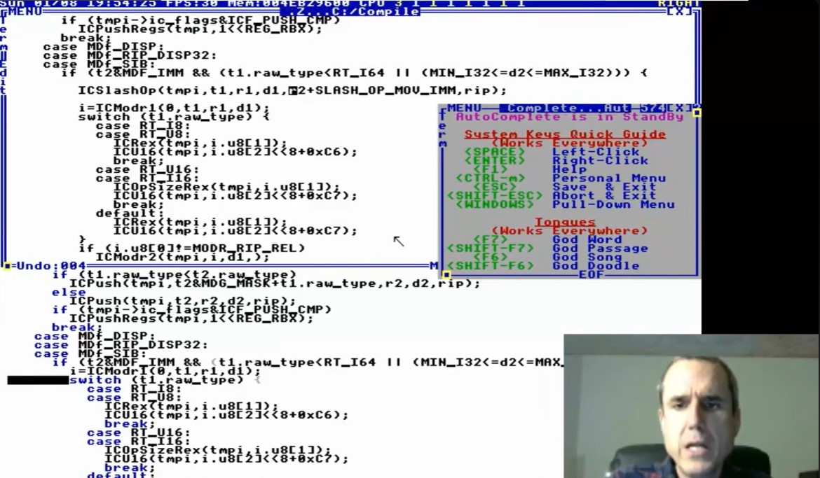 一人でOSを作り上げた伝説のプログラマー、海外で今も語られるTempleOSの凄さ