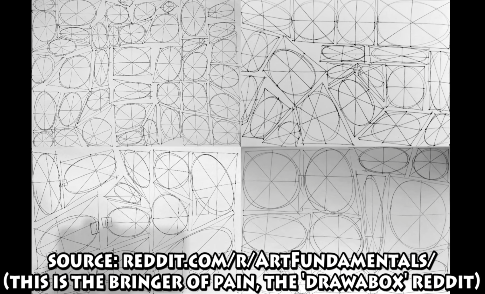 「箱と丸ばかり描いて」海外お絵描き民、基礎練習法で論争に